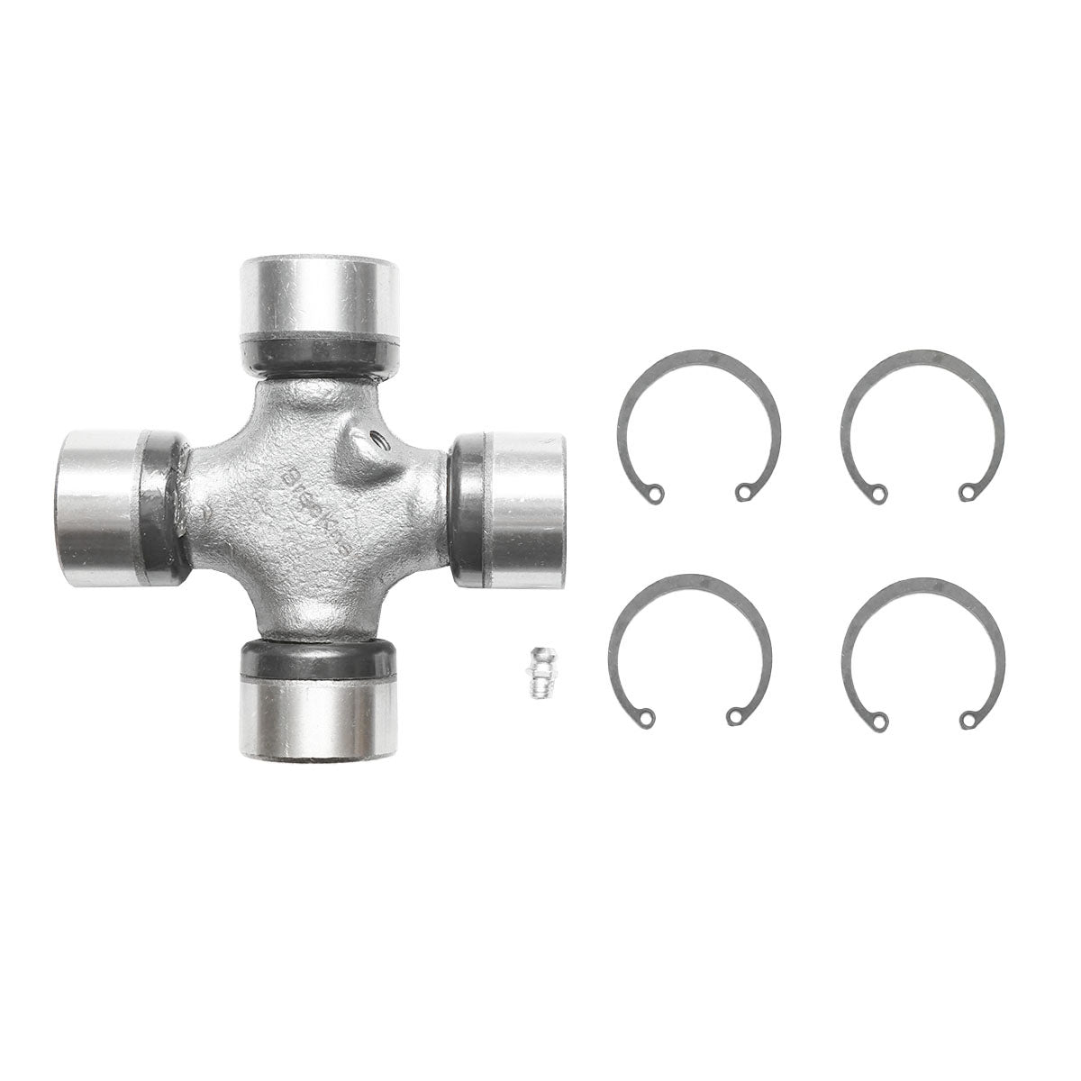 Cardan cross T8 35x106.5 (with grease fitting and safety devices)